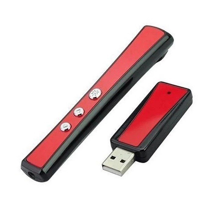 Bút Chỉ Điều Khiển Trình Chiếu Spotlight Bấm Máy Chiếu Slide Powerpoint Đèn Laser Thuyết Trình Vesine PP 900 VP101