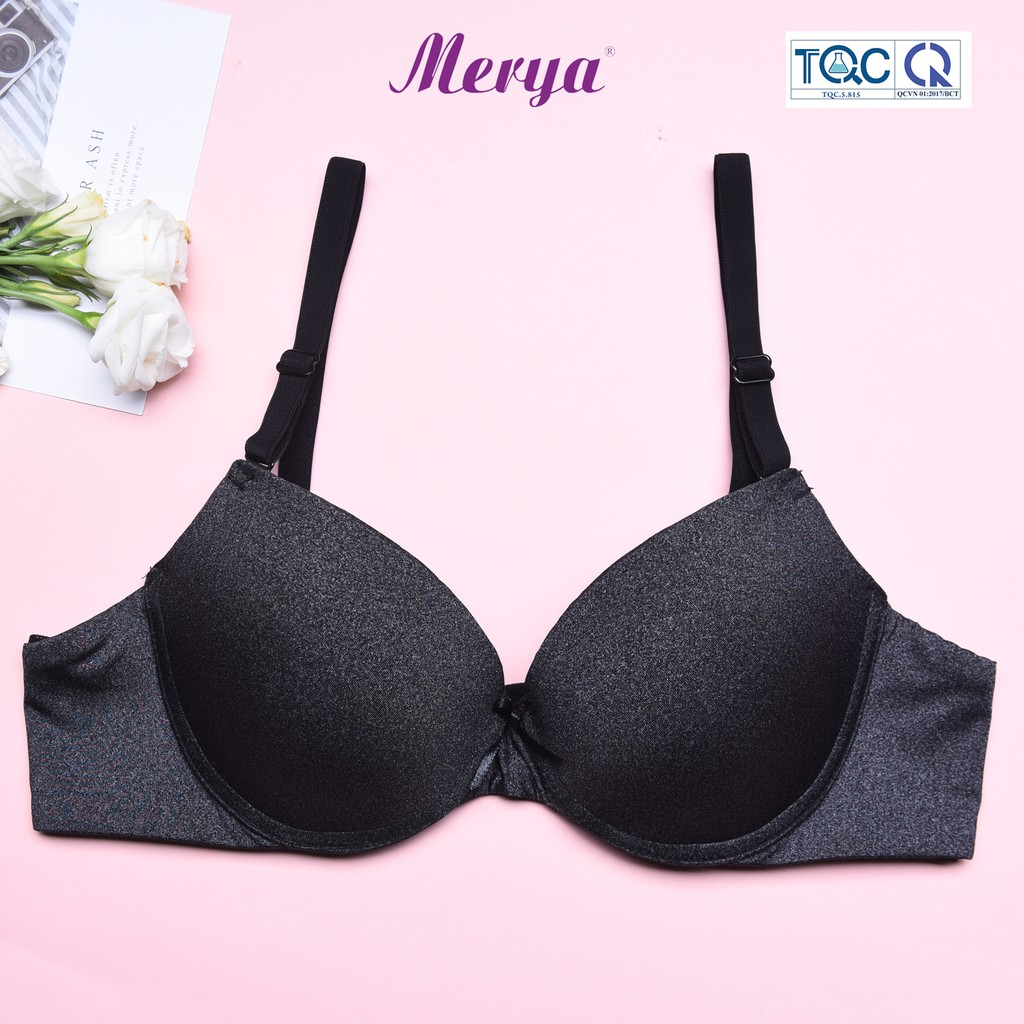 Áo ngực nữ trơn có gọng đệm dày Merya A038 cao cấp mềm mại
