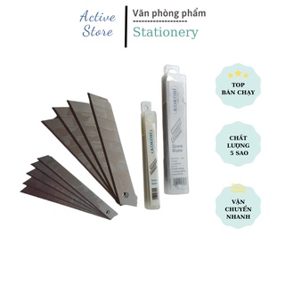 Lưỡi dao lớn Kokobi 18mm, lưỡi dao nhỏ Kokobi 9mm bằng thép chất lượng cao, hộp/10 lưỡi