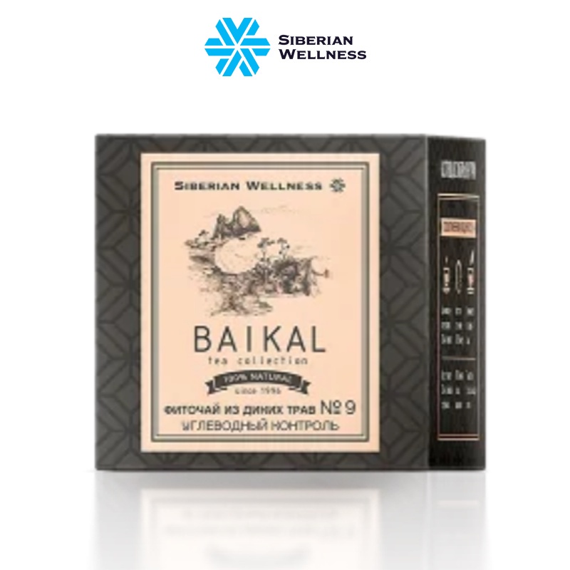 Trà thảo mộc tốt cho người có chỉ số đường huyết cao - Baikal tea collection. Herbal tea №9 ... ...