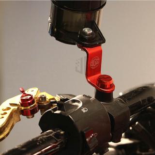 Universal Motorcycle Rearview Mirror Mount Extender Bracket Holder Clamp Bar Levers Customize logo
