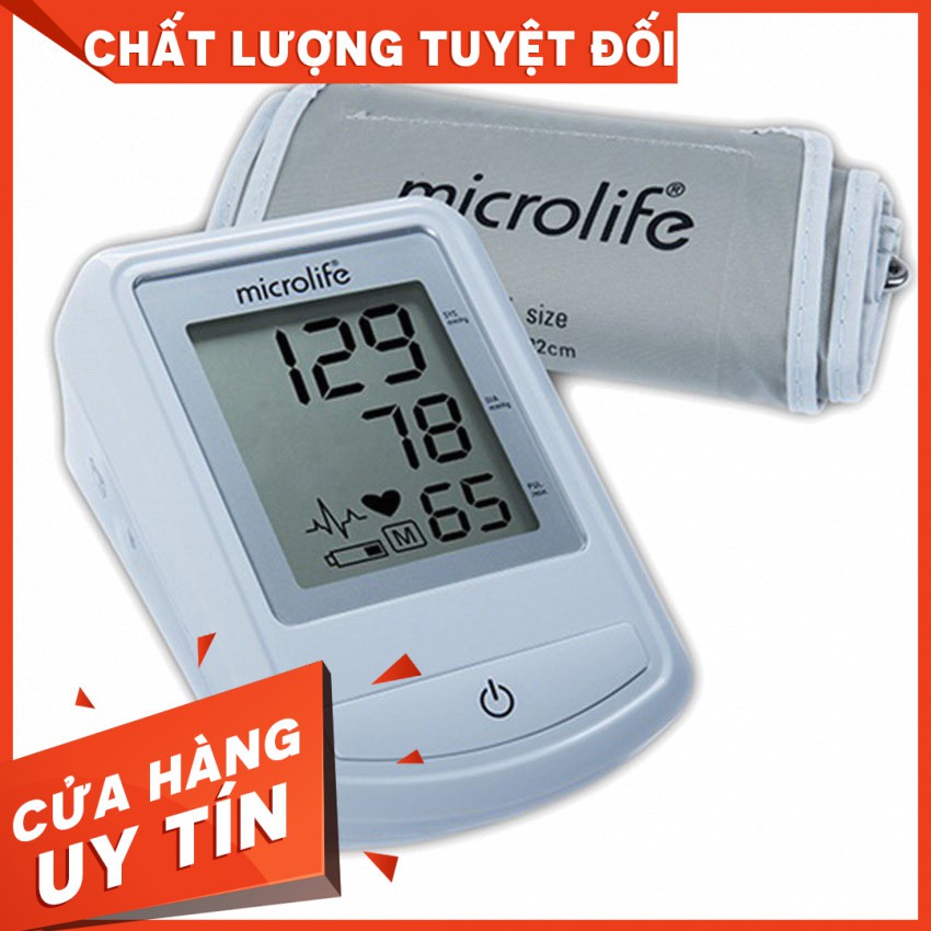 [ TBYT QUÂN Y  ]Máy đo huyết áp Microlife BP 3NZ1-1P ( BH 5 năm 1 đổi 1)