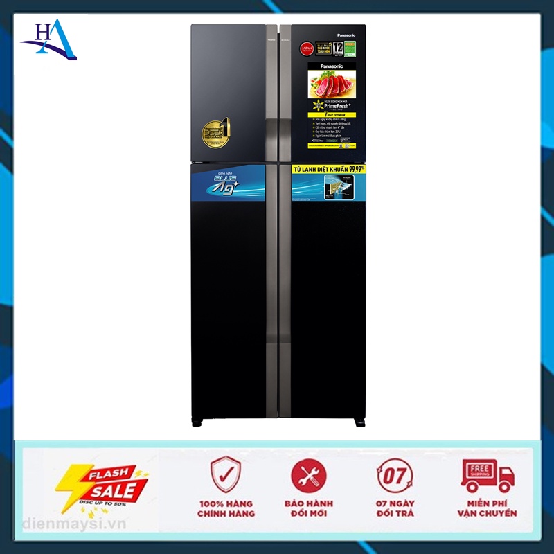 Tủ lạnh Panasonic Inverter 550 lít NR-DZ601VGKV (Miễn phí giao tại HCM-ngoài tỉnh liên hệ shop)