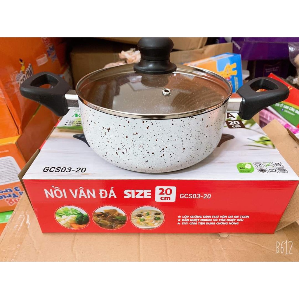 Nồi vân đá size 20cm(Quà tặng sữa Nutifood)