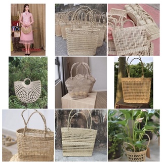 Giỏ cói túi cói siêu xinh