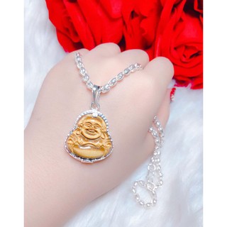 Dây chuyền bạc ta mặt phật cho bé