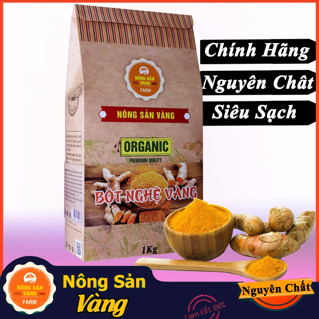 Bột Nghệ Vàng - Nông sản vàng 1kg