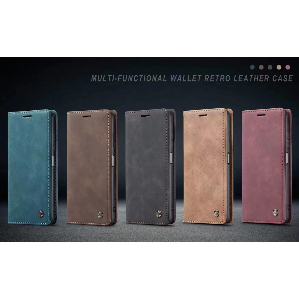 Mới Bao Da Điện Thoại Dạng Ví Nắp Lật Có 5 Màu Cho iphone 15 pro max 15 pro 15 14 pro max 14 pro 14 13 pro max 13 Giá Đỡ
