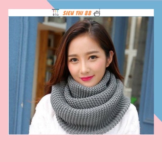 Khăn Len Ống Cuốn 2 Vòng