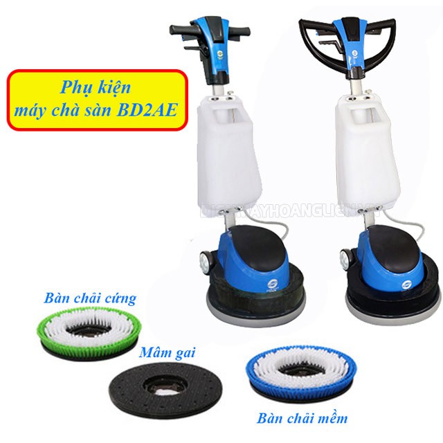 Bàn chải mềm chải thảm nền nhà, bàn chải cứng Máy chà sàn 17inch, Miếng pad đánh sàn. phớt chà sàn