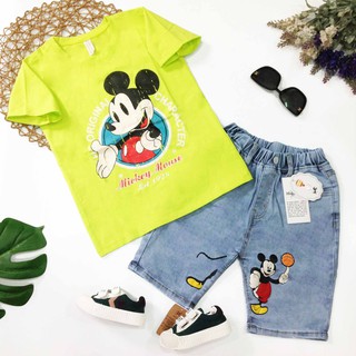 Set jean bé trai size đại cồ