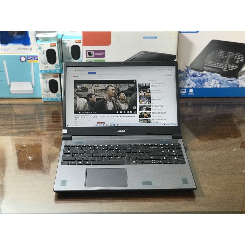 Laptop Mới 99% Acer Aspire 7 Gaming A715 42G R4ST R5 5500U/8GB/256GB/4GB GTX1650/Win10