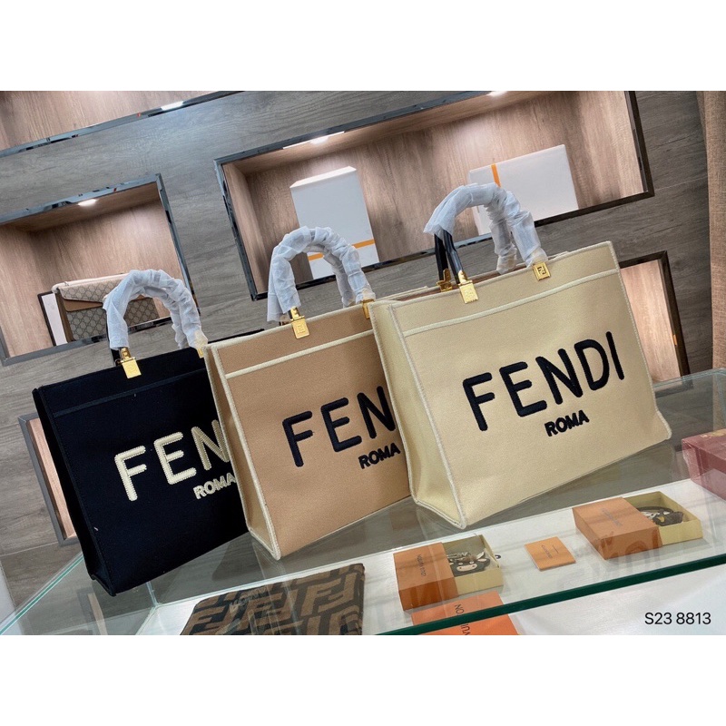 Túi xách nữ thời trang thương hiệu Fendi FD 2021 cao cấp kèm dây đeo tháo rời