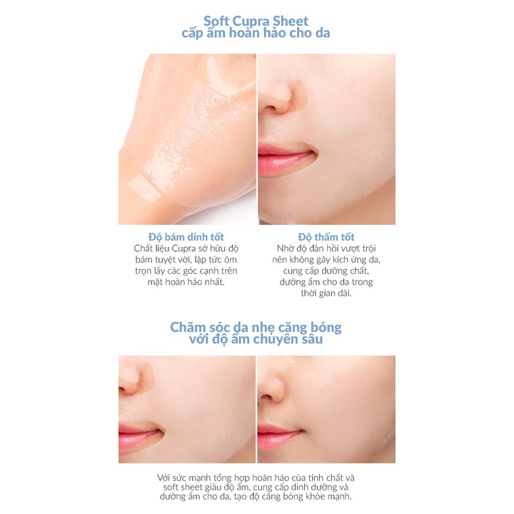 Combo 5 Mặt Nạ Dưỡng Ẩm Và Làm Mềm Mịn Da JM solution Water Luminous SOS Ampoule Hyaluronic 30ml x 5
