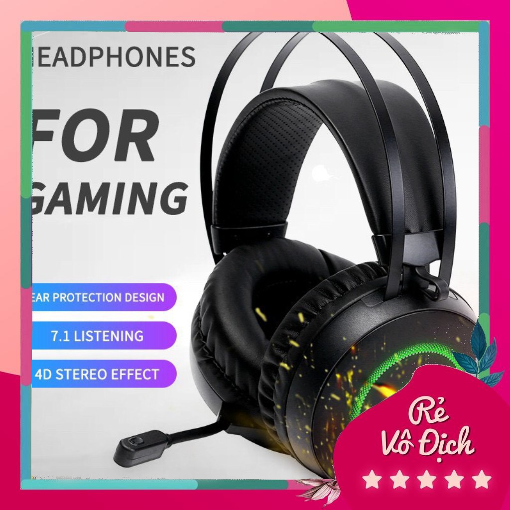 [BLcomputer] Tai nghe chuyên game cao cấp SANNY S200 kết nối cổng USB 7.1 Led cực đẹp, âm thanh siêu