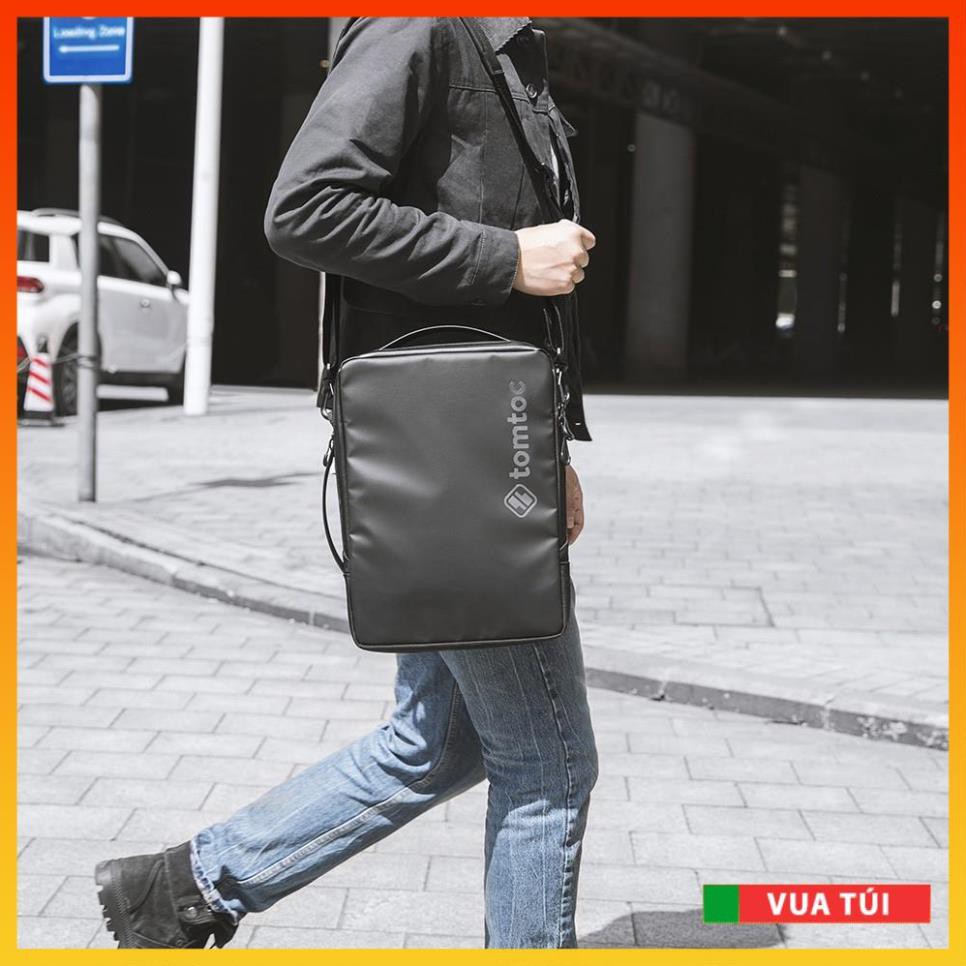 Túi đeo chéo Laptop/Macbook TOMTOC H14 bảo vệ 360° Urban Shoulder Bag - Hàng chính hãng