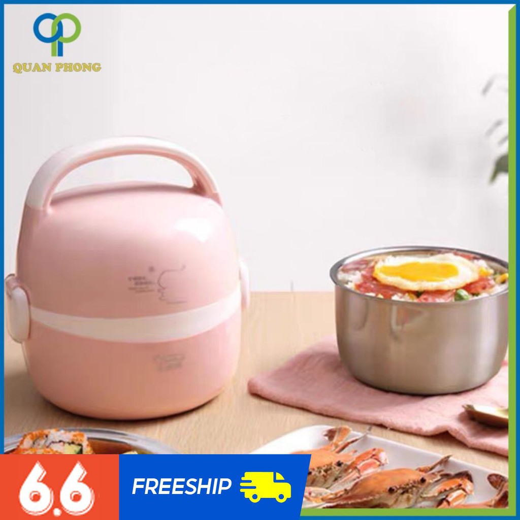 Hộp Cơm Cắm Điện, Hâm Nóng Giữ Nhiệt Lotor Bằng Hơi Nước Đảm Bảo Dinh Dưỡng Tốt Cho Bạn
