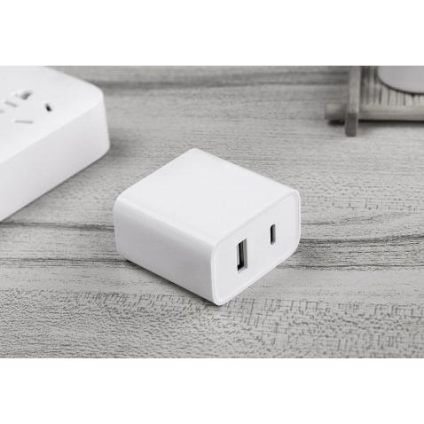 Sạc nhanh PD 30w 2 cổng XIAOMI Usb Charger30W (1A1C)