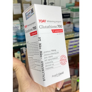 Serum Trắng Da 7Day Whitening Program Glutathione 700 V-ampoule