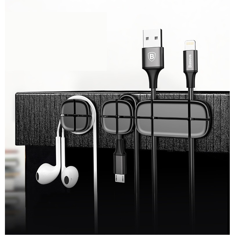 Kẹp Dây Cáp Đa Chiều Hiệu Baseus | BigBuy360 - bigbuy360.vn