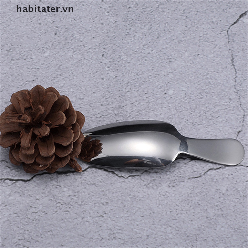 Muỗng Cà Phê Mini Tay Cầm Ngắn Bằng Inox Tiện Dụng Cho Nhà Bếp