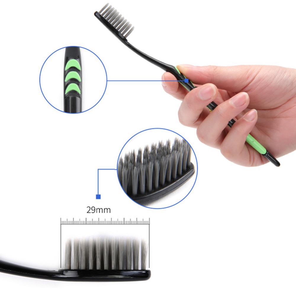 1 Bàn Chải Đánh Răng Than Tre Siêu Mềm Chăm Sóc Sức Khỏe Khi Đi Du Lịch