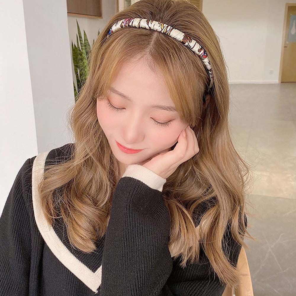 Băng Đô Cài Tóc Bằng Nhựa Chống Trượt Phong Cách Hàn Quốc Thanh Lịch Cho Nữ