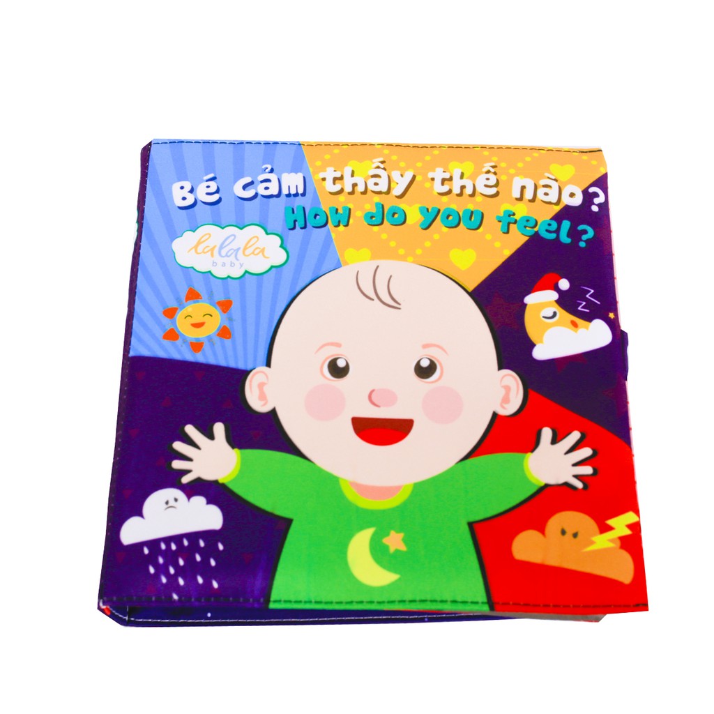 Sách Vải Cho Bé 1 Tuổi, Đồ Chơi Giáo Dục An Toàn, Mềm Mại, Kích Thích Giác Quan