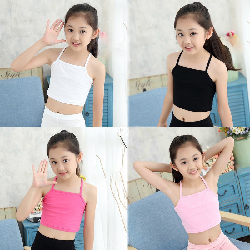 🔥🔥Áo Ngực Thể Thao Mỏng Thời Trang Xuân Hè Cao Cấp Dành Cho Bé Gái 9-12 Tuổi