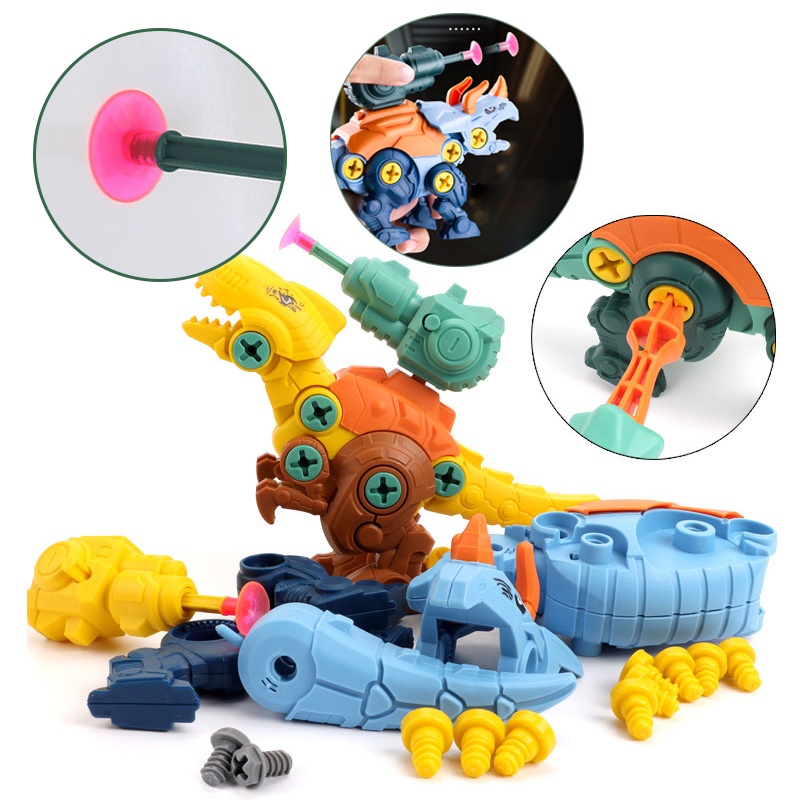 Mô Hình Khủng Long T-Rex Lắp Ráp Cho Bé Trai