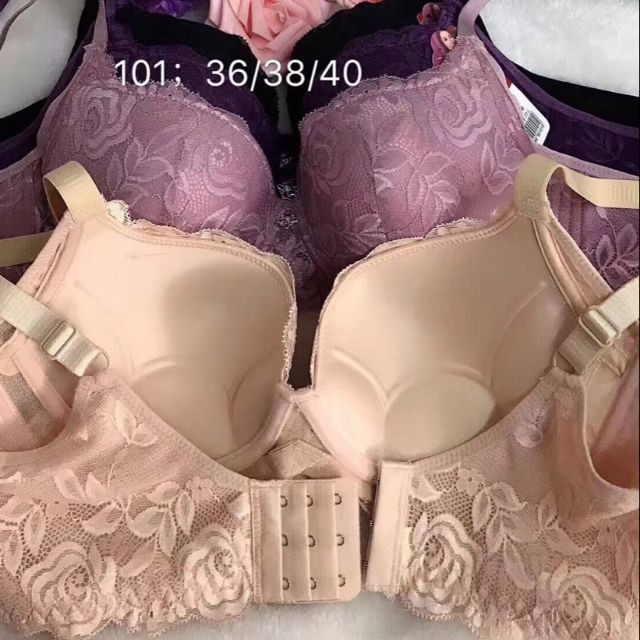 Áo lót ren bản to cho người ngực bự, áo lót big size 101