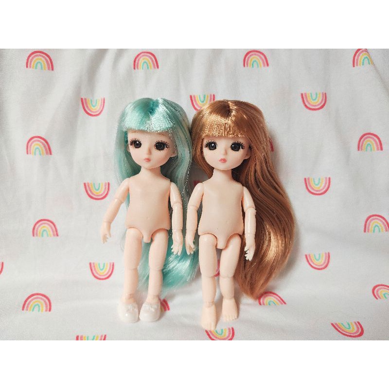 Búp bê khớp 16cm dễ thương size 1/8