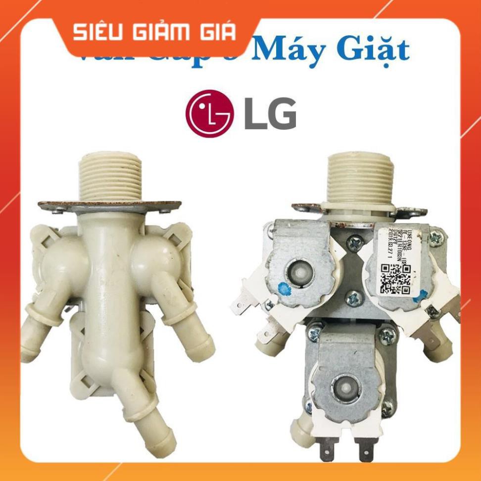 Van cấp nước máy giặt LG - Van cấp 3 LG hàng tháo máy - Giá tốt nhất