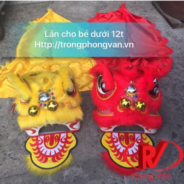 Đầu lân mini cho bé