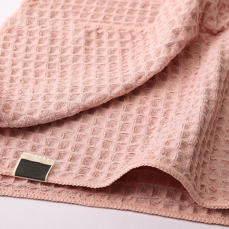 Ho waffle Khăn Mặt Dày Mềm Mại Thấm Hút Nước Nhanh Khô Cho Tóc Và Mặt Khi Đi Bơi