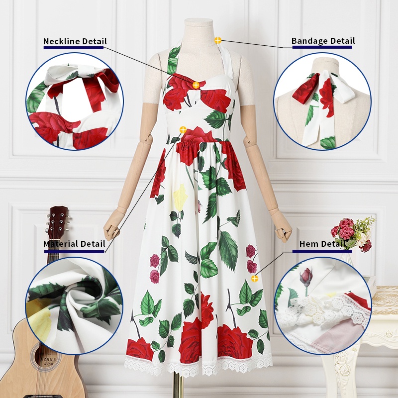 Đầm dài không tay ZANZEA họa tiết hoa vintage cho nữ