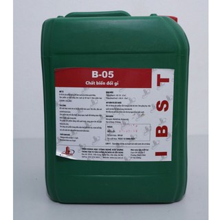 Chất tẩy gỉ B05 can 5l - tẩy gỉ sắt thép
