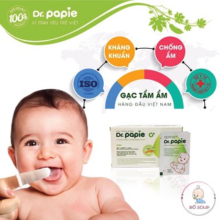 Gạc rơ lưỡi dr papie vệ sinh răng miệng cho bé - ảnh sản phẩm 8