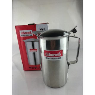 Ca đựng nước có nắp đậy bằng inox- dung tích 2000ml