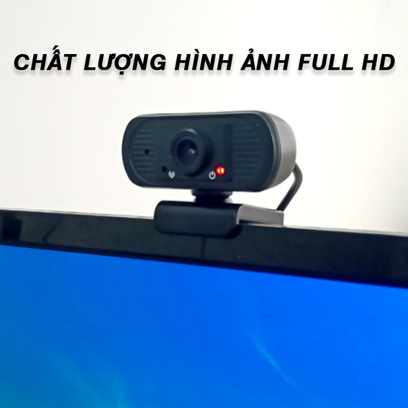 Webcam JD101 FULL HD 1080P cổng kết nối USB cắm vào là dùng,tích hợp sẵn Micro,độ phân giải 1920x1080 30FPS
