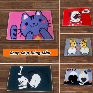 [ FREESHIP ] THẢM LAU CHÂN - THẢM CHÙI CHÂN 3D SIÊU THẤM