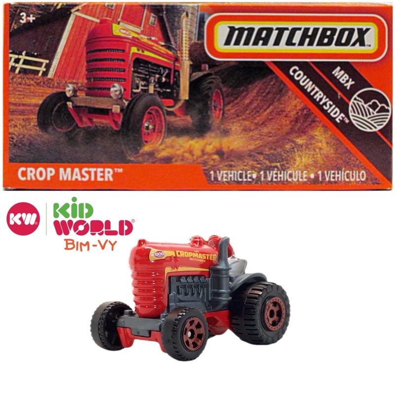 Xe mô hình Matchbox Box tải Crop Master 91/100. Tỷ lệ 1:64.