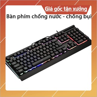 [Chất lượng] Bàn phím Gaming Edra EK701 - Chống nước - Led RGB - Màu đen - BH 24 tháng [Được Xem Hàng]
