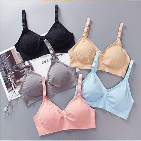 Áo Lót bầu chống sệ, mặc bầu và cho Con Bú Chống Chảy Xệ, Áo Ngực Cho Mẹ Bầu siêu hot, Áo có đủ size V1 lên tới 115cm