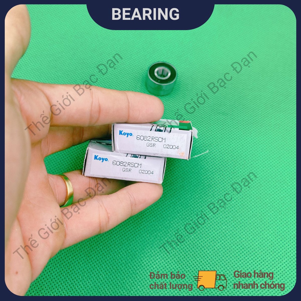 Vòng bi bạc đạn 608 2rs Koyo - hàng đẹp chất lượng cao - Thế giới bạc đạn