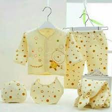 Set 5 chi tiết nỉ lông cho bé sơ sinh-10 kg-Bộ quà tặng cho bé và mẹ