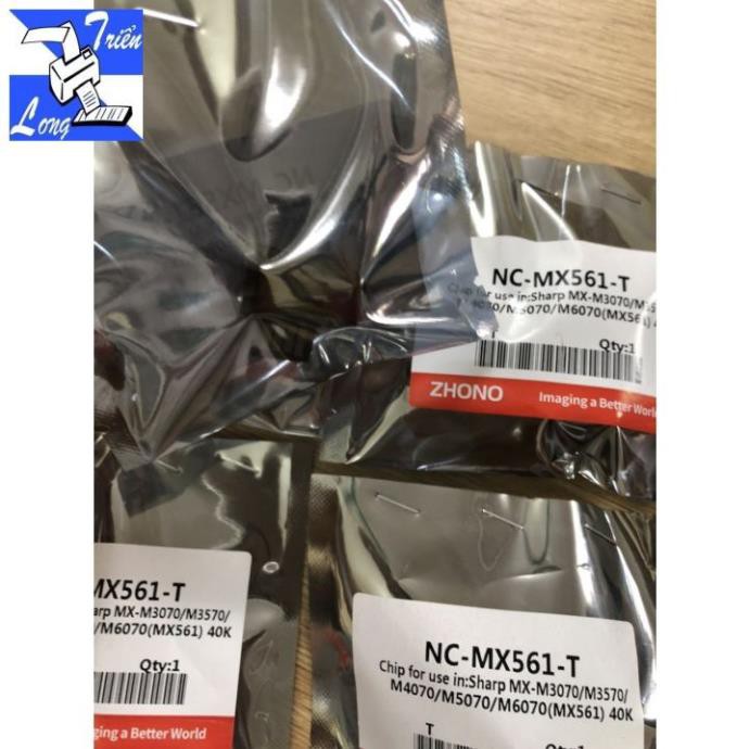 Chip mực sharp MX-561 AT