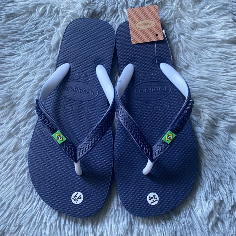 Dép kẹp nam Havaianas hình trơn, dép đi biển, dã ngoại