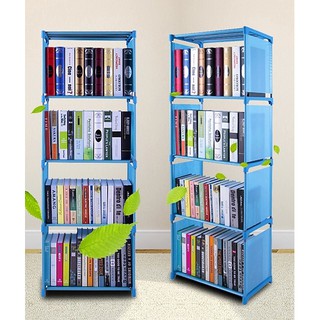 Tủ sách nhựa lắp ghép 4 tầng