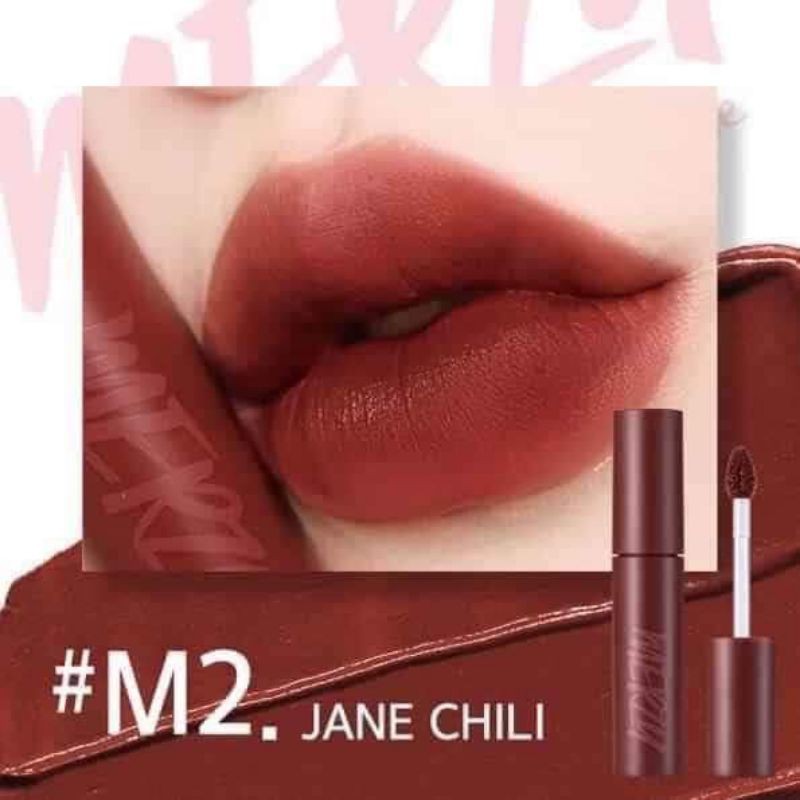 SON MERZY MELLOW TINT M2 - đỏ nâu gạch